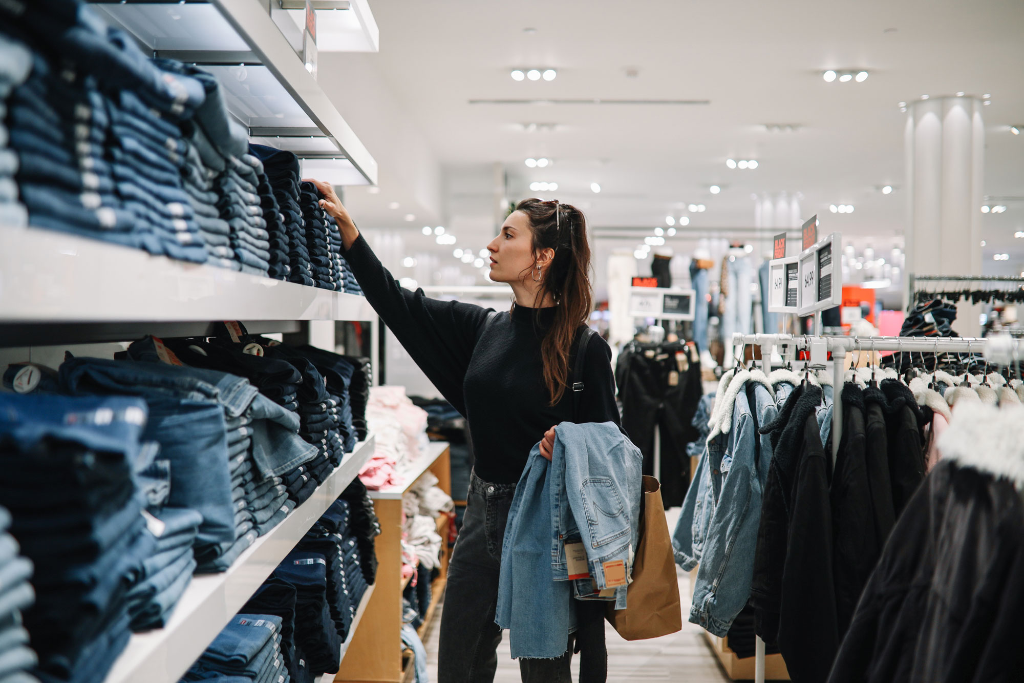 Kund i butik