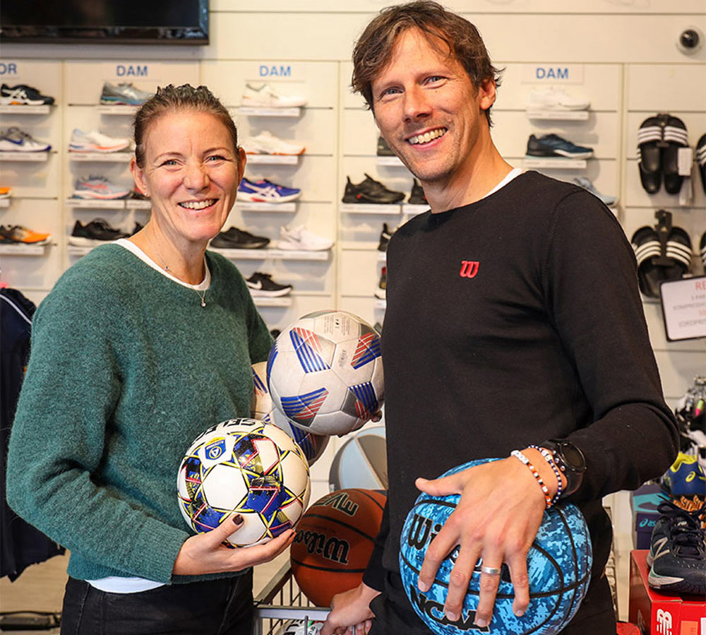 Johan på sportshopen